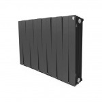 Радиатор биметаллический секционный Royal Thermo PianoForte Noir Sable 500 - 12 секции (RTPFNS50012)